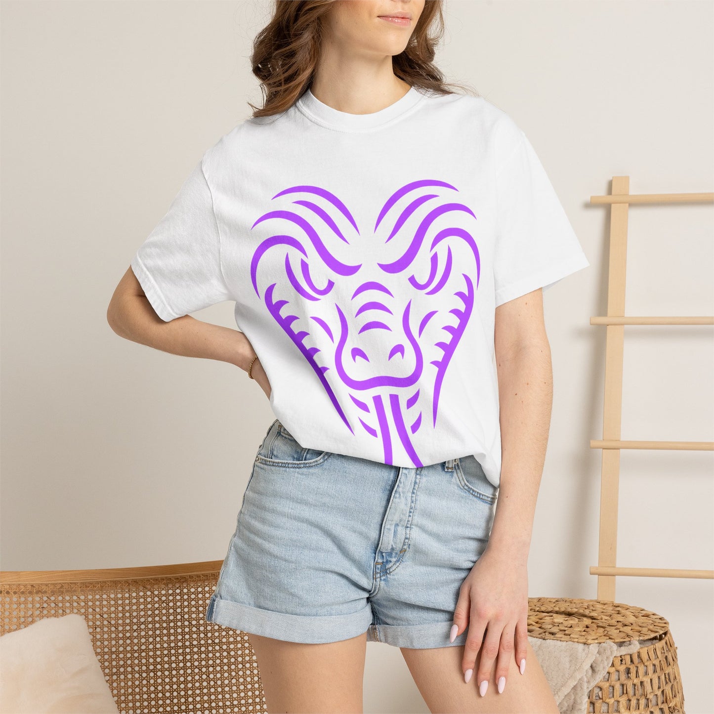 Black Mamba Merch Shirt – Heavyweight Snake Logo T-Shirt