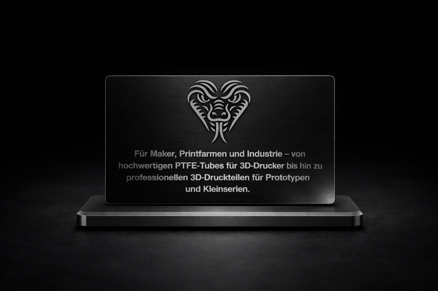 Premium Metal Business Card